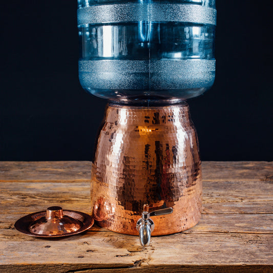 Sertodo Copper Niagara Water Dispenser with Lid