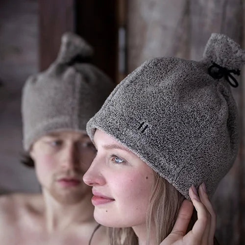 Rento Linen Terry Sauna Hat