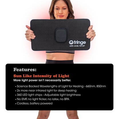 Fringe Red Light Therapy Wireless Wrap Regular