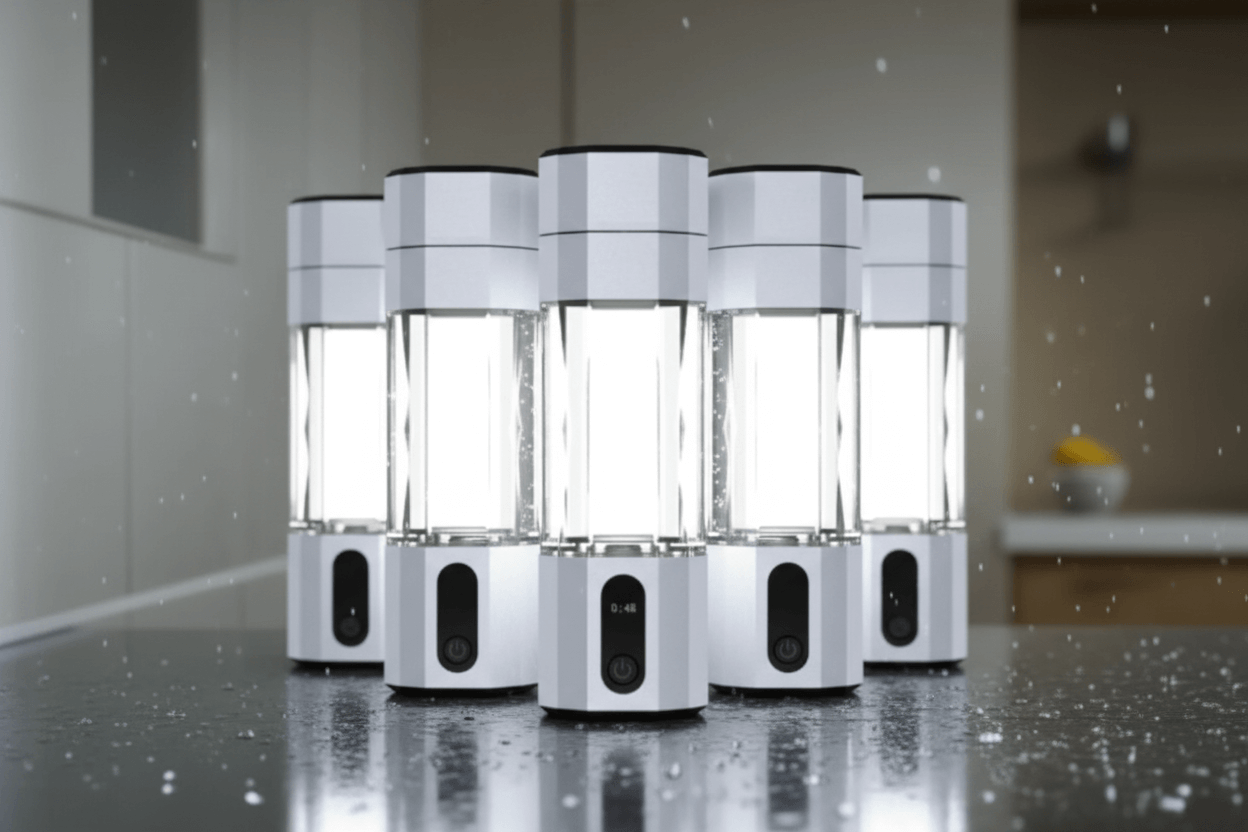 Airvida Hydrogen Producing Water Bottle | SPE PEM 5200 ppb