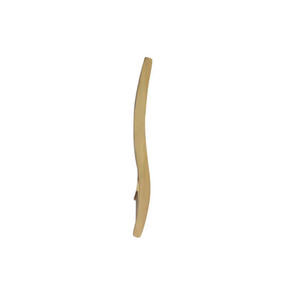 Beige hair clip on a white background