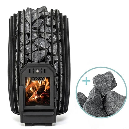 Cozy Heat SW Through-Wall Sauna Stove Package