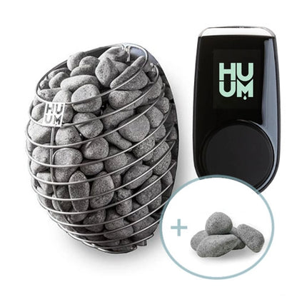 HUUM DROP 4.5kW Sauna Heater Package UKU Control & Stones Included