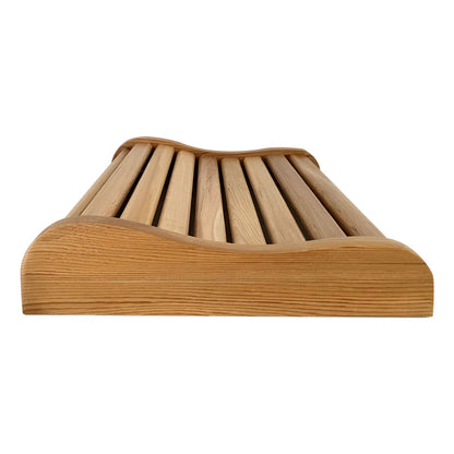 Wizzisauna Sauna Headrests | Ergonomic Red Cedar Wood