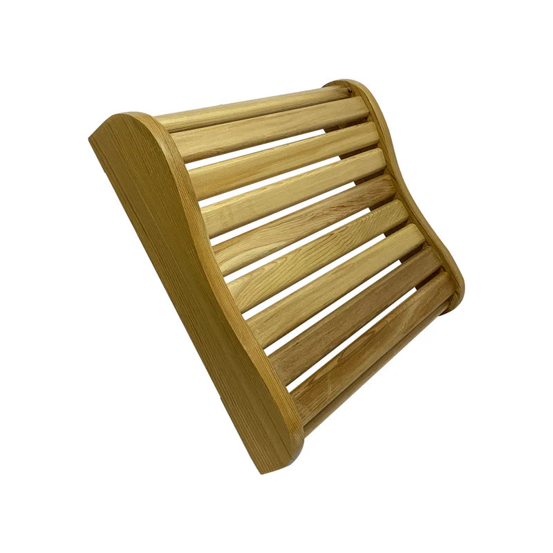 Wizzisauna Sauna Headrests | Ergonomic Red Cedar Wood