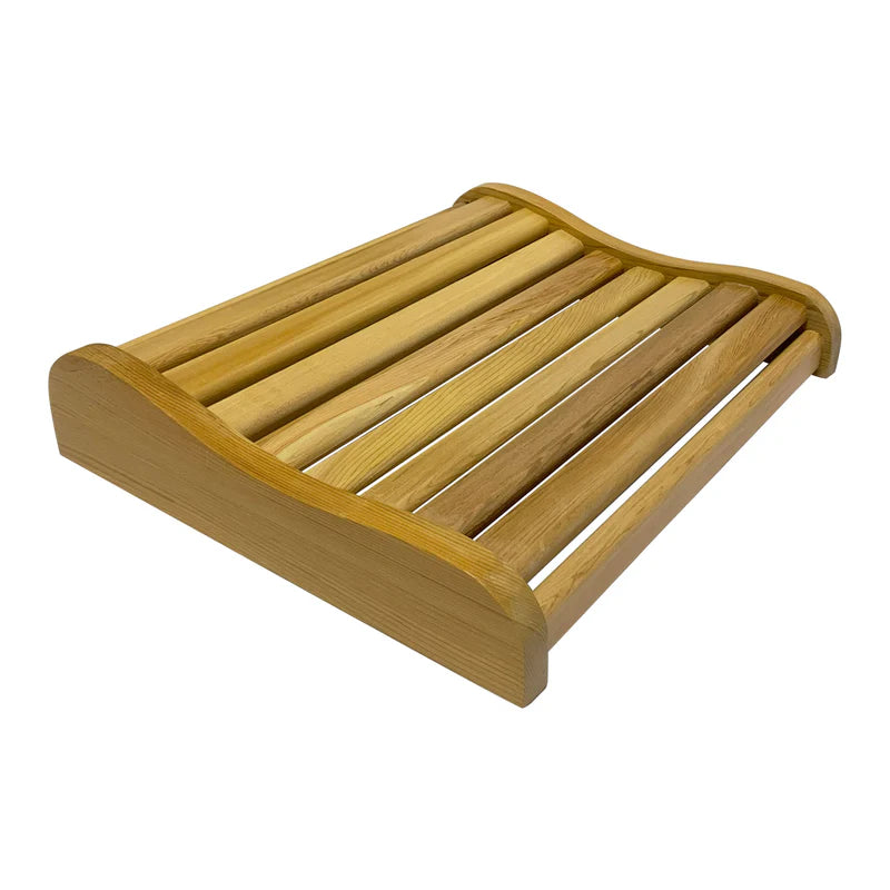 Wizzisauna Sauna Headrests | Ergonomic Red Cedar Wood