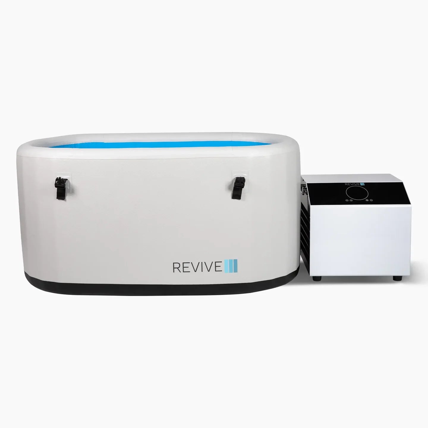 White Cold tub  with 'REVIVE' branding on a white background