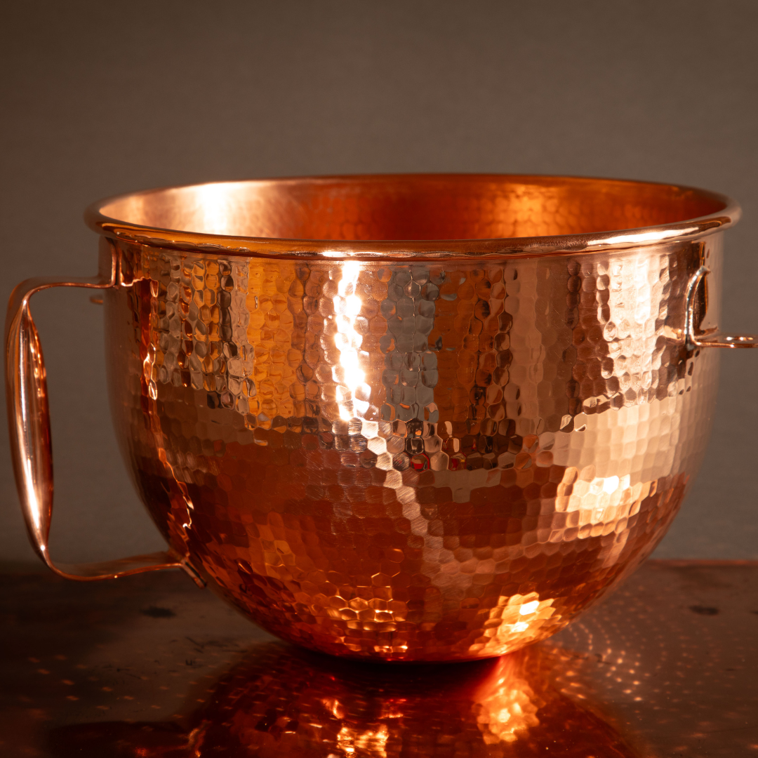 Sertodo Copper Mixing Bowl for KitchenAid Lift Stand Mixers
