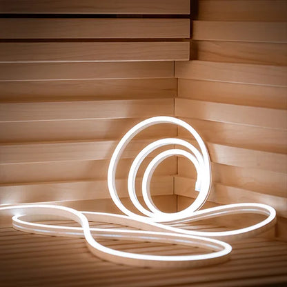 PROSAUNAS Three Zone Linear White LED Neon Light Kit