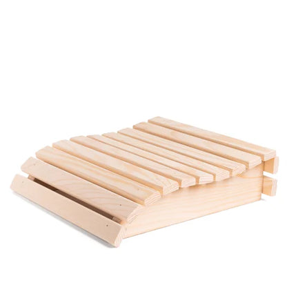 PROSAUNAS Contoured Headrest Curved Wooden
