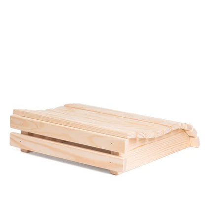 PROSAUNAS Contoured Headrest Curved Wooden