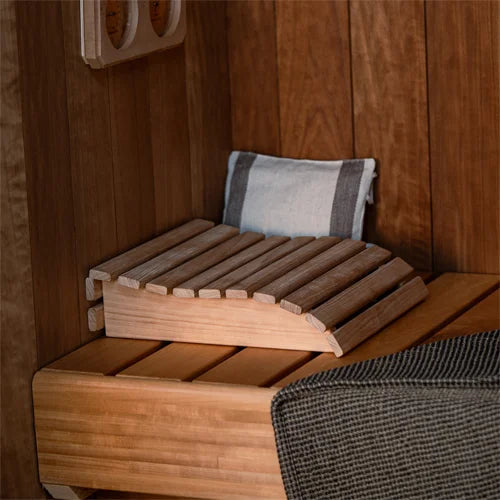 PROSAUNAS Contoured Headrest Curved Wooden