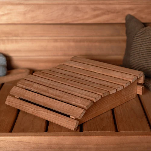 PROSAUNAS Contoured Headrest Curved Wooden