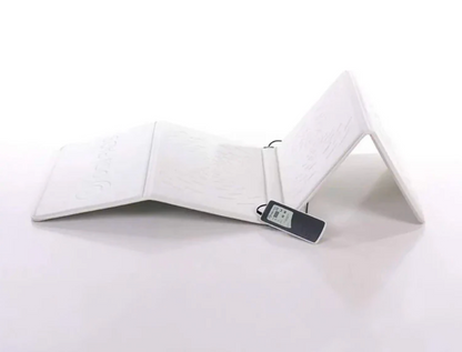White pemf mat on a white background
