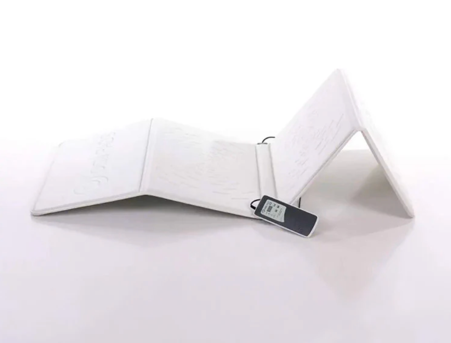 White pemf mat on a white background