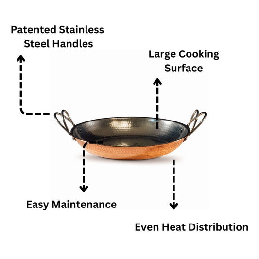 Sertodo Coper Alicante Paella Pan