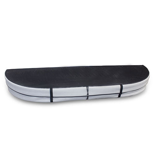 folded cold plunge cover on a white background