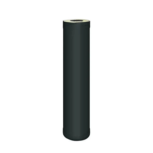 A single black cylindrical product, likely a filter cartridge or replacement part, shown vertically against a plain white background.