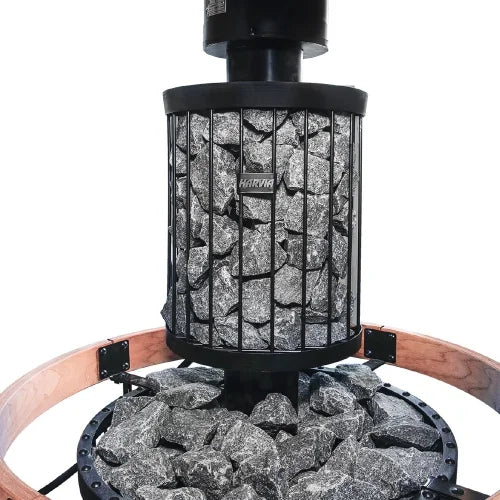 Harvia Legend 150 Wood-Burning Sauna Stove Package Stainless Steel