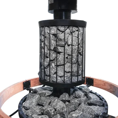 Harvia Legend 150 Wood-Burning Sauna Stove Package Stainless Steel