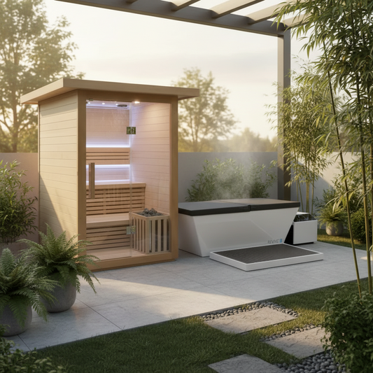 Revive plunge - 2 Person Traditional Sauna & Acrylic Plunge