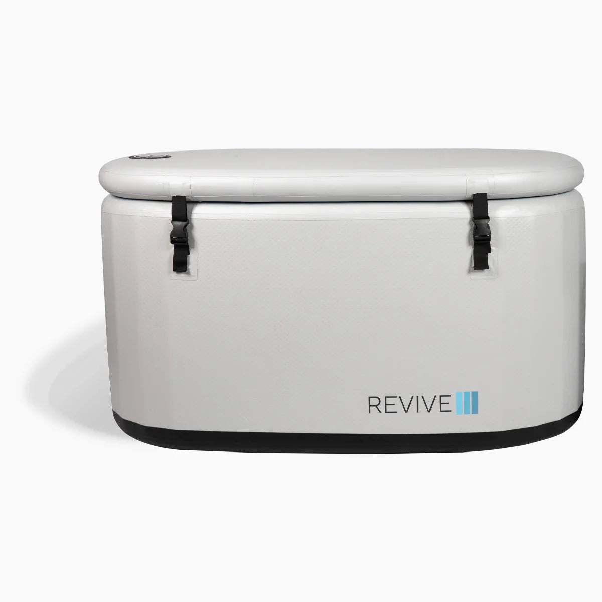 White cooler box with 'REVIVE' branding on a white background