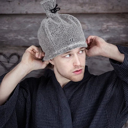 Rento Linen Terry Sauna Hat