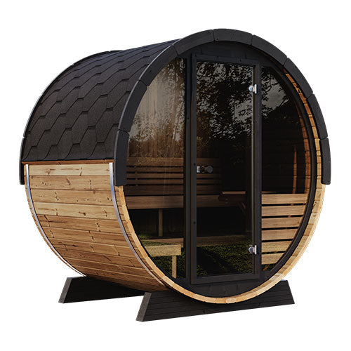 Sauna in a white background