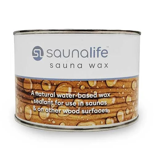 SaunaLife Sauna Wax Water-Repellant Coating