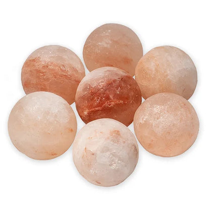 Himalayan salt spheres
