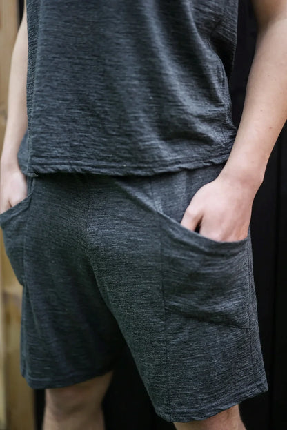 Merino Wool Unisex Lounge Shorts