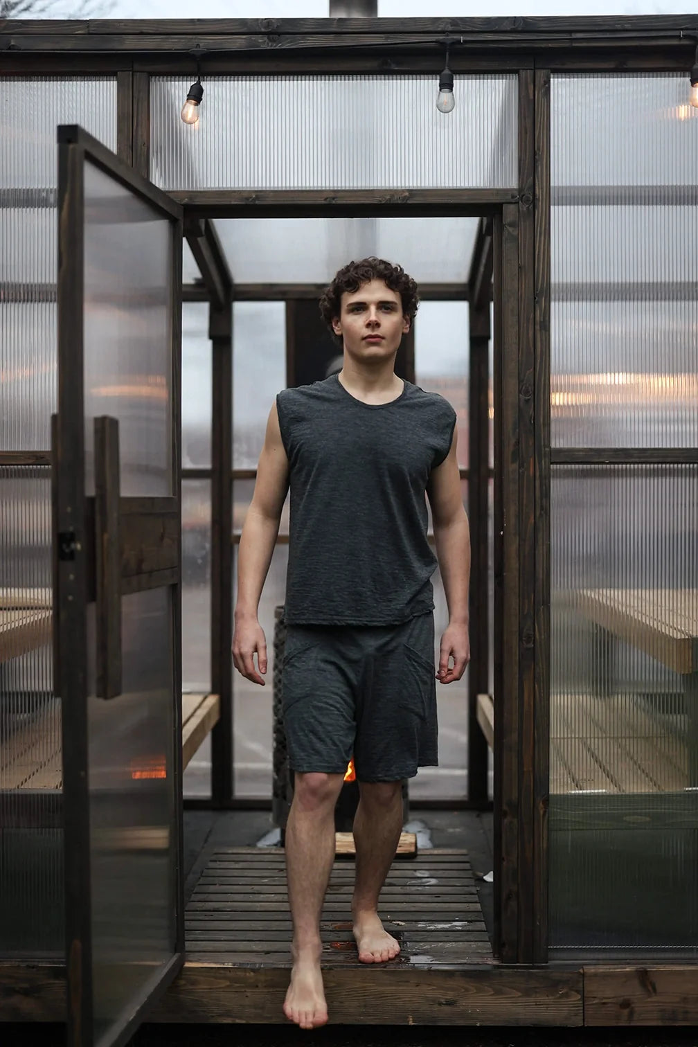 Merino Wool Unisex Lounge Shorts