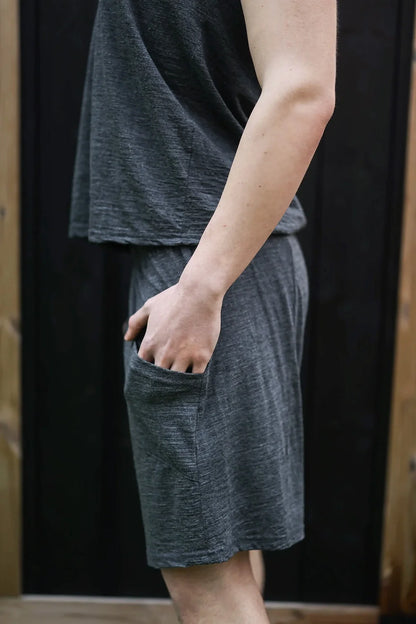 Merino Wool Unisex Lounge Shorts